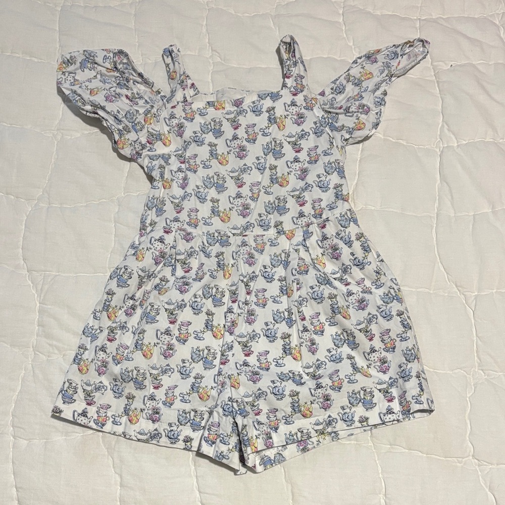 Alice in Wonderland Romper